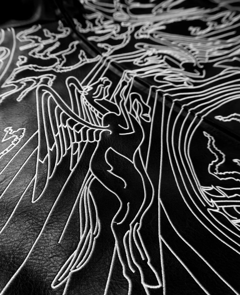 Rosven Architectural leather jacket