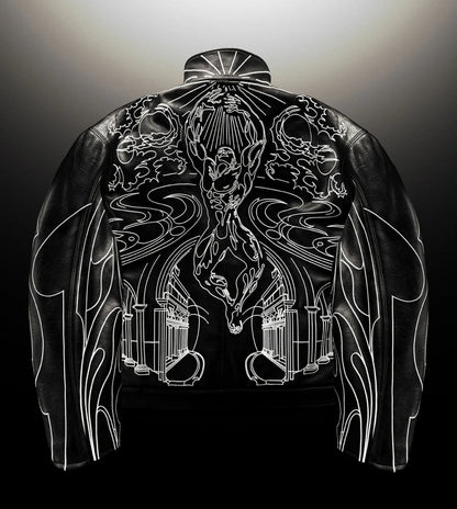 Rosven Architectural leather jacket